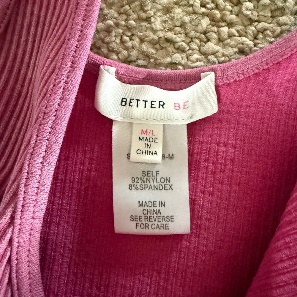 Better Be Ribbed Tank Top - Picture 2 of 3